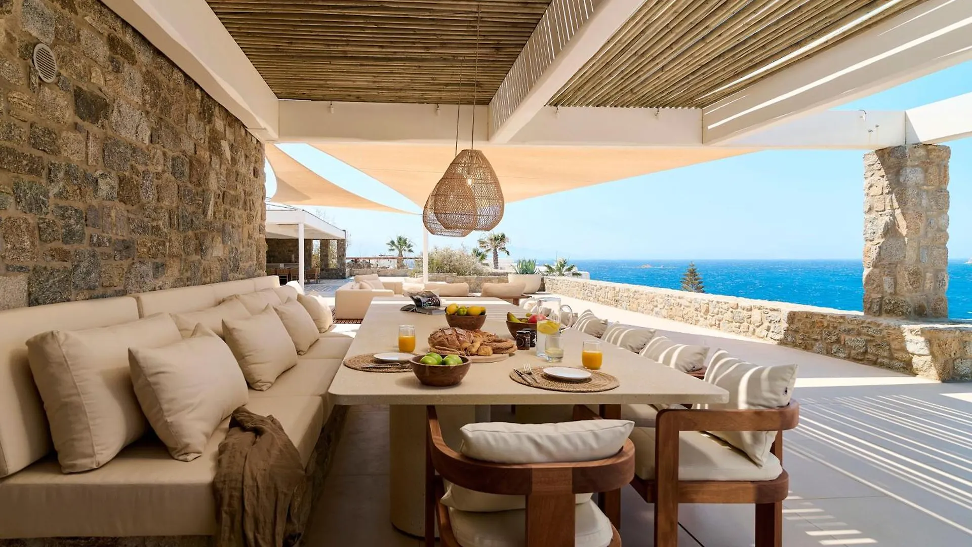 Villa Blue Diamond By Mykonos Rocks Kalo Livadi